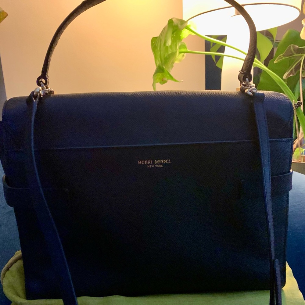 Vintage Henri Bendel Uptown Satchel _ Briefcase - Picture 10 of 11